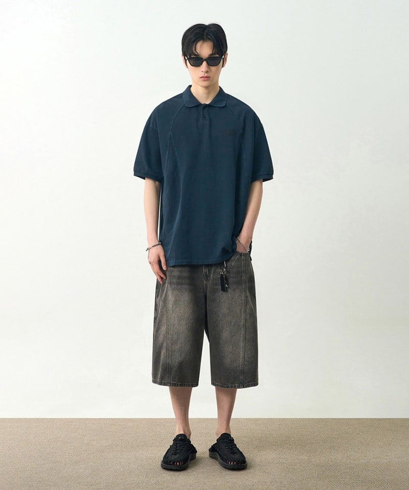 DMB1713-251 百慕達牛仔短褲 BERMUDA DENIM PANTS