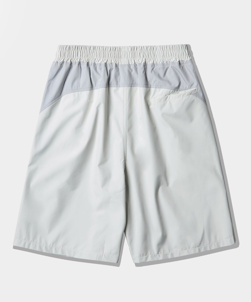 DMB1715-251 拼接休閒短褲 DOUBLE LAYER SLASH HALF PANTS