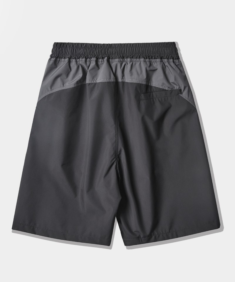 DMB1715-251 拼接休閒短褲 DOUBLE LAYER SLASH HALF PANTS