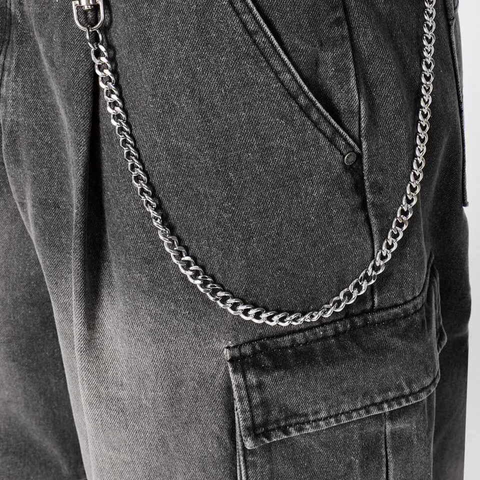 M65 百慕達牛仔褲 M65 PARACHUTE BERMUDA CURVED DENIM PANTS