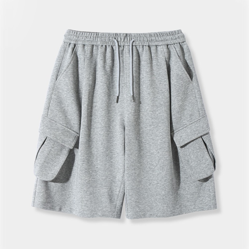 百慕達工裝短褲 ONE-TUCK BERMUDA CARGO SWEAT PANTS
