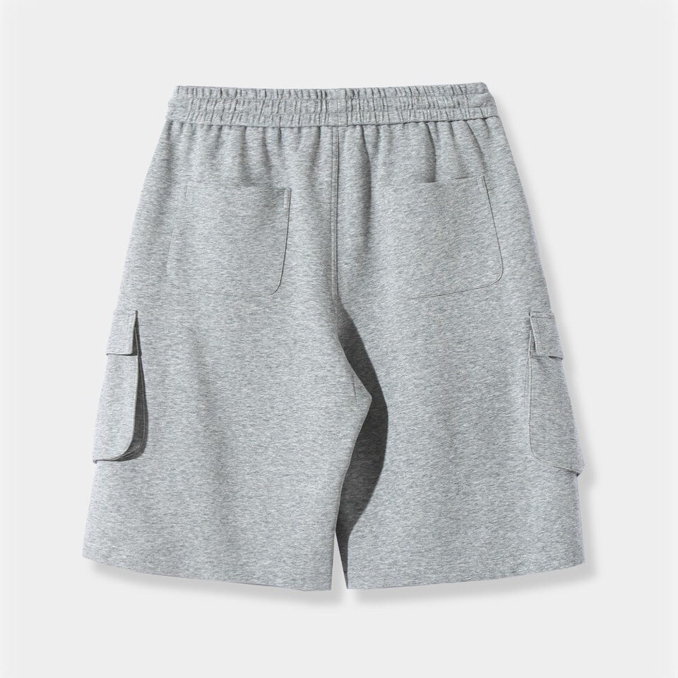 百慕達工裝短褲 ONE-TUCK BERMUDA CARGO SWEAT PANTS