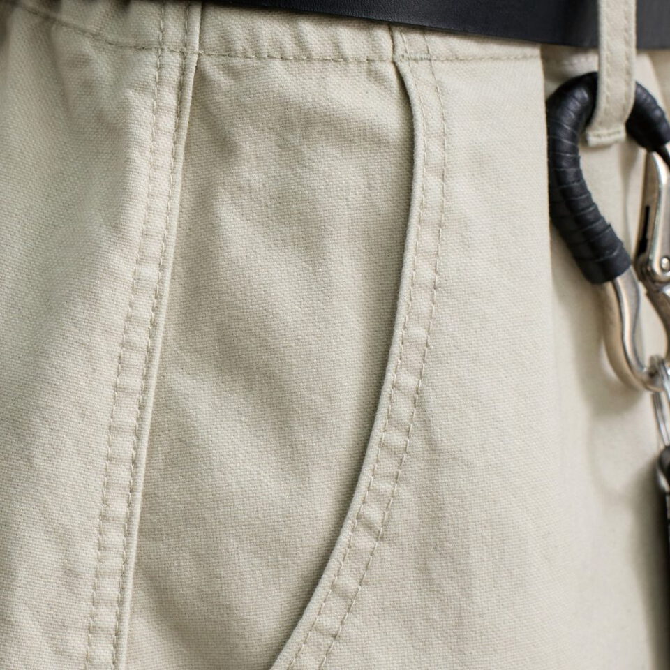 水洗卡其短褲 EVERYONE'S CURVED CHINO PANTS HALF
