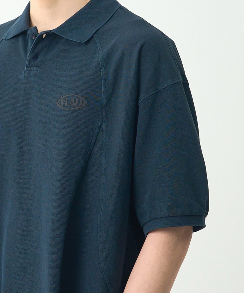 DMB3602-251 短袖POLO衫 SLASH PIQUE COLLAR HALF T-SHIRT