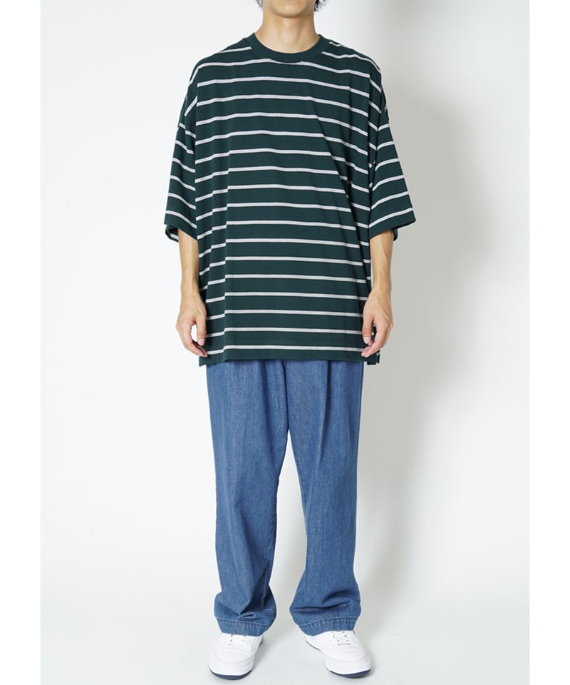 BORDER WIDE SS TEE