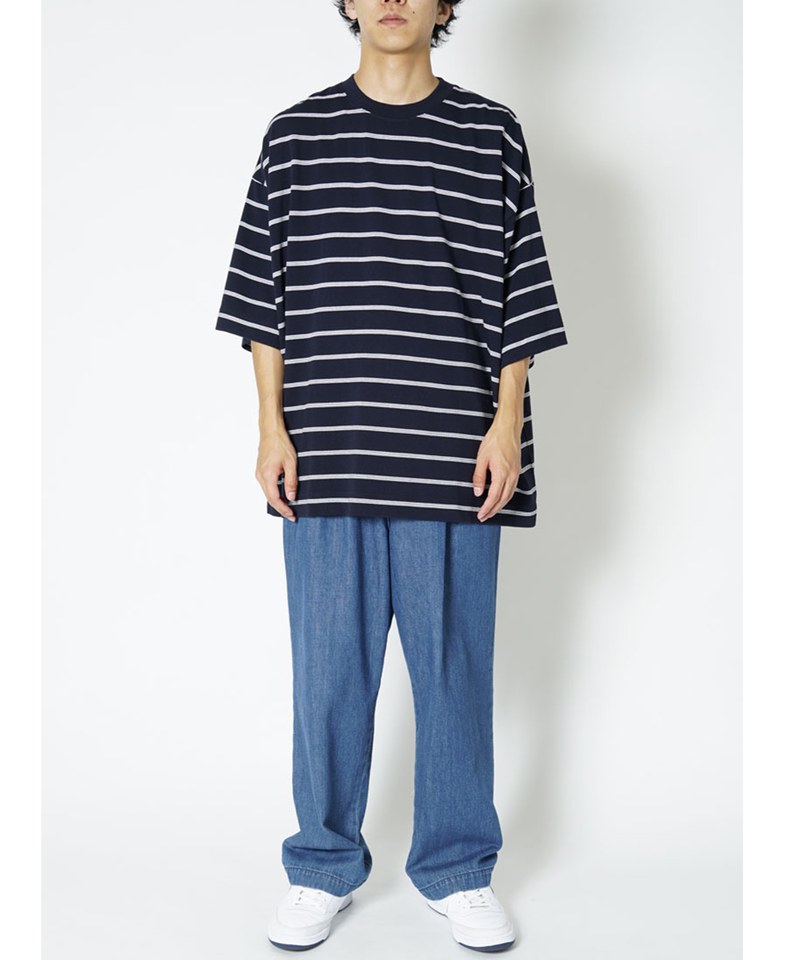 BORDER WIDE SS TEE