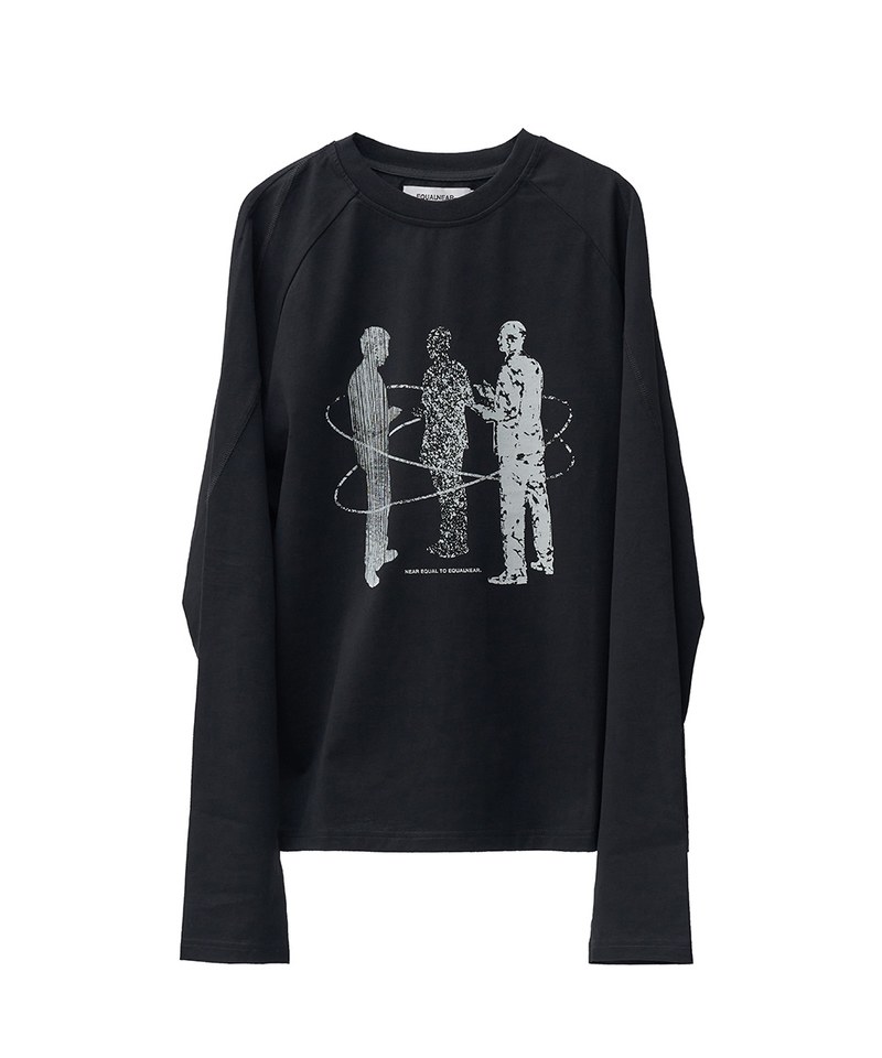 EQN9935-232 主題圖像薄長Tee Evolution LS Tee AW23