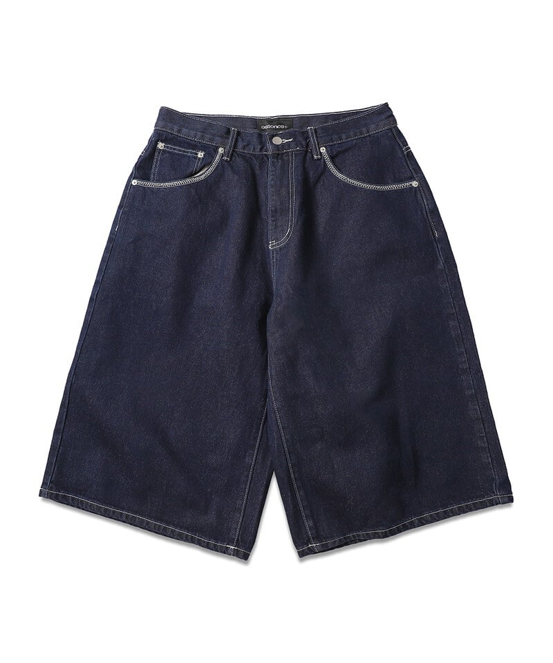 ESC9902-252 原色丹寧七分寬褲 RAW DENIM CAPRI PANTS