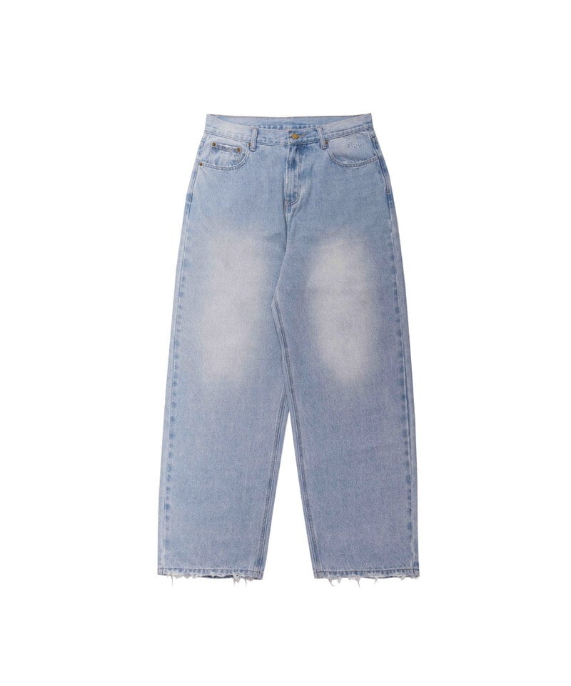 ESC9903-252 ESSENCE X SIC LEE RAW HEM BAGGY JEANS