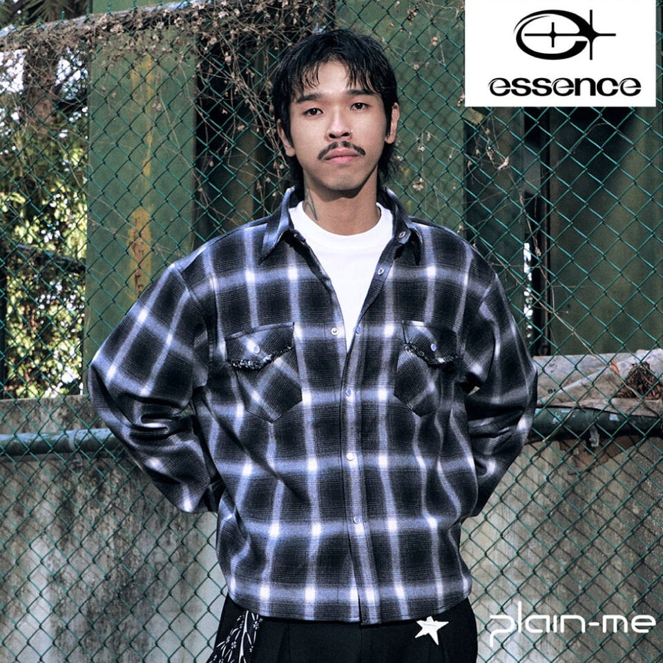 ESC9904-261 格紋襯衫 PLAID WESTERN SHIRT III