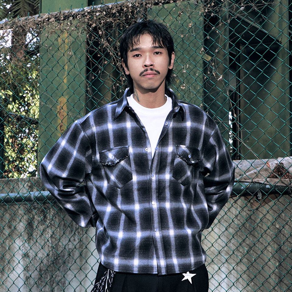 格紋襯衫 PLAID WESTERN SHIRT III