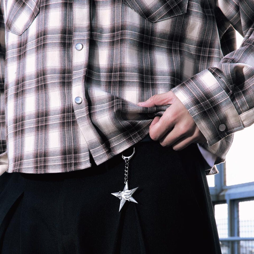 ESC9906-261 西部格紋襯衫 PLAID WESTERN SHIRT