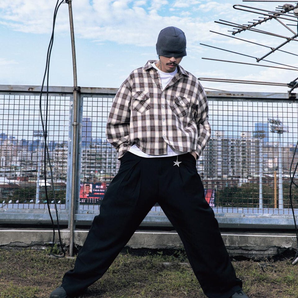 ESC9906-261 西部格紋襯衫 PLAID WESTERN SHIRT