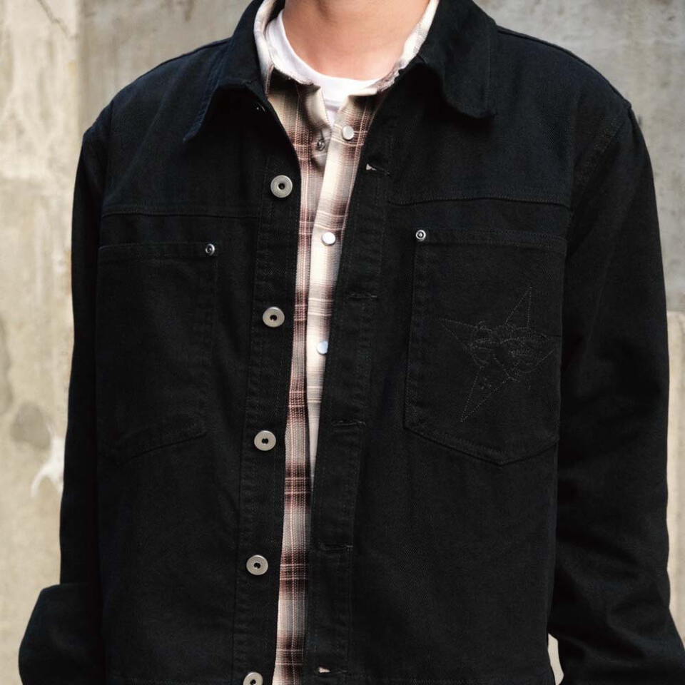 ESC9907-261 水洗外套 WASHED TRUCKER JACKET