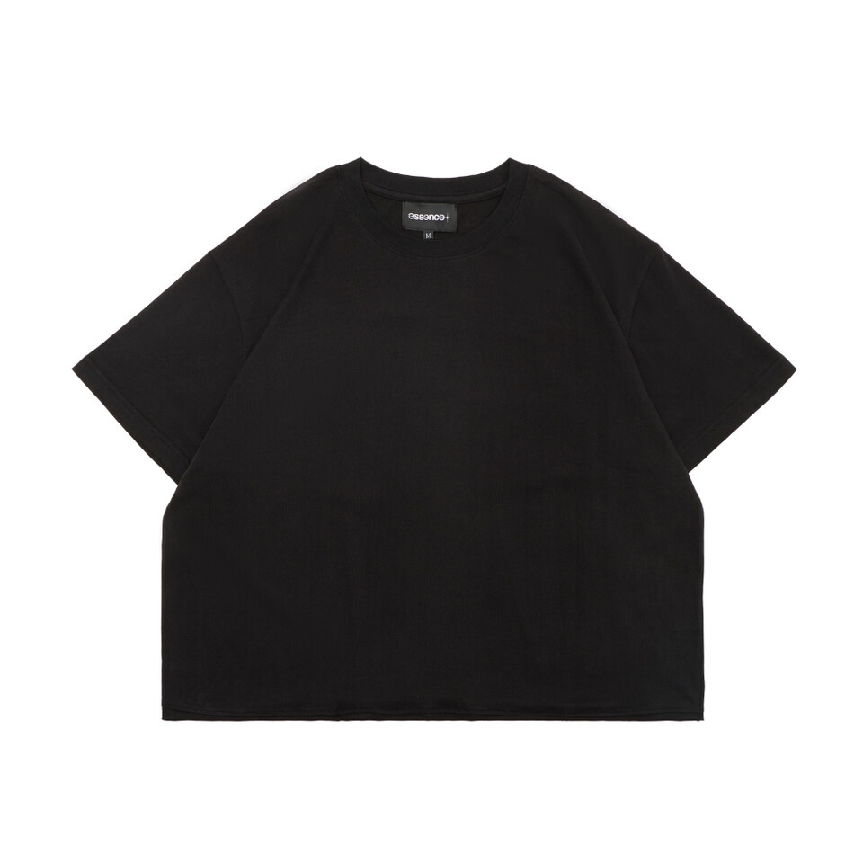 寬鬆短版Tee Raw Edge Boxy Tee