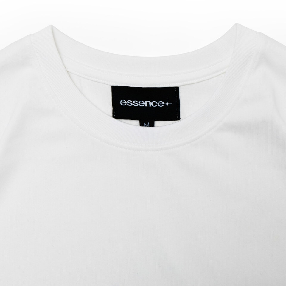 寬鬆短版Tee Raw Edge Boxy Tee