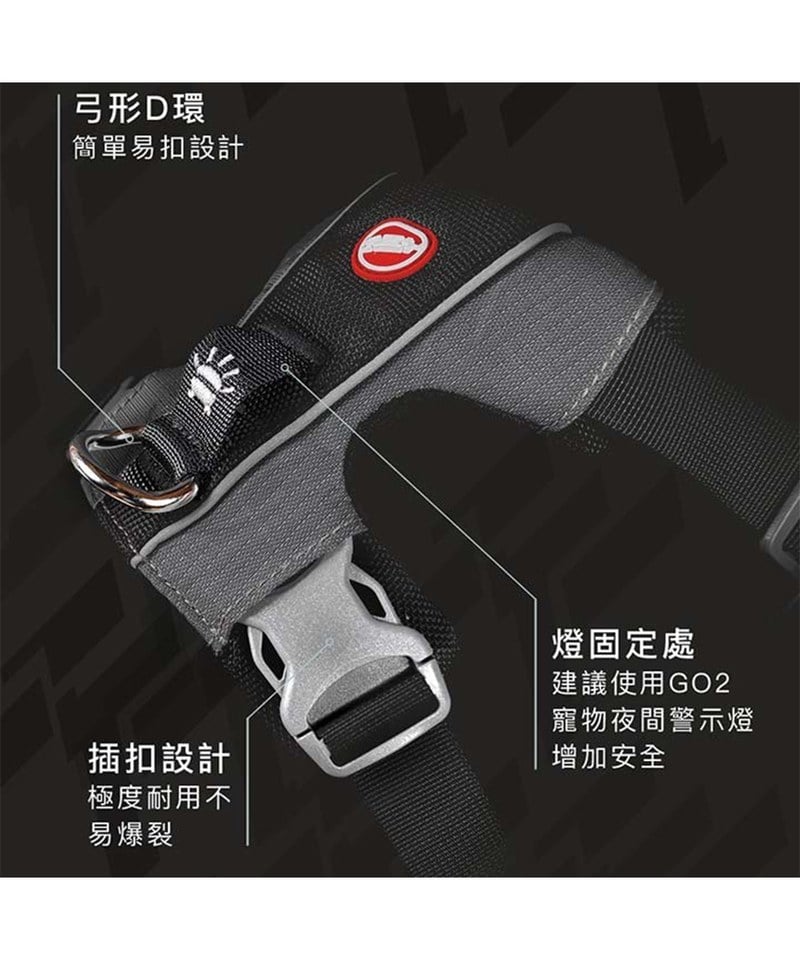 X-LINK  HARNESSＸ雙制胸背帶