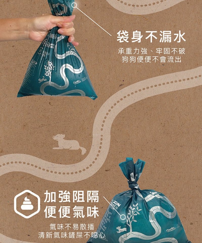 EZY3923-251 澳洲 LOGIN 洛格環保可降解拾便袋 33＊22cm