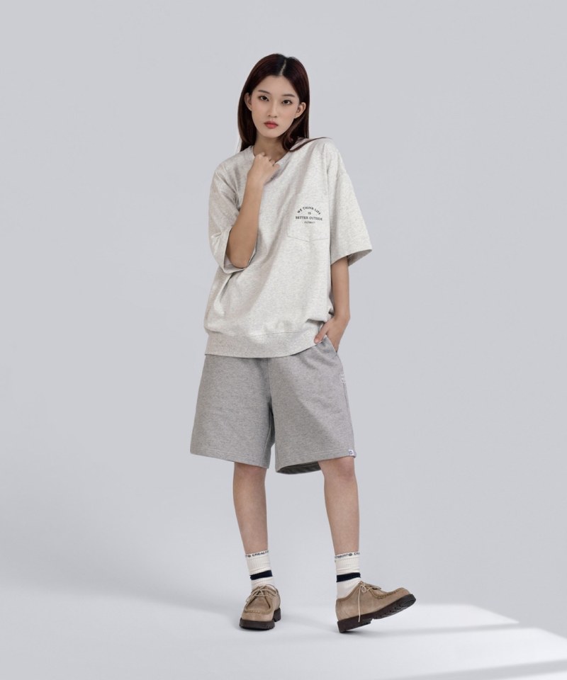 FILTER017 山脈圖像羅紋學院短Tee