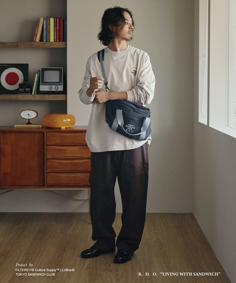 B.D.O. 三明治吉祥物長T