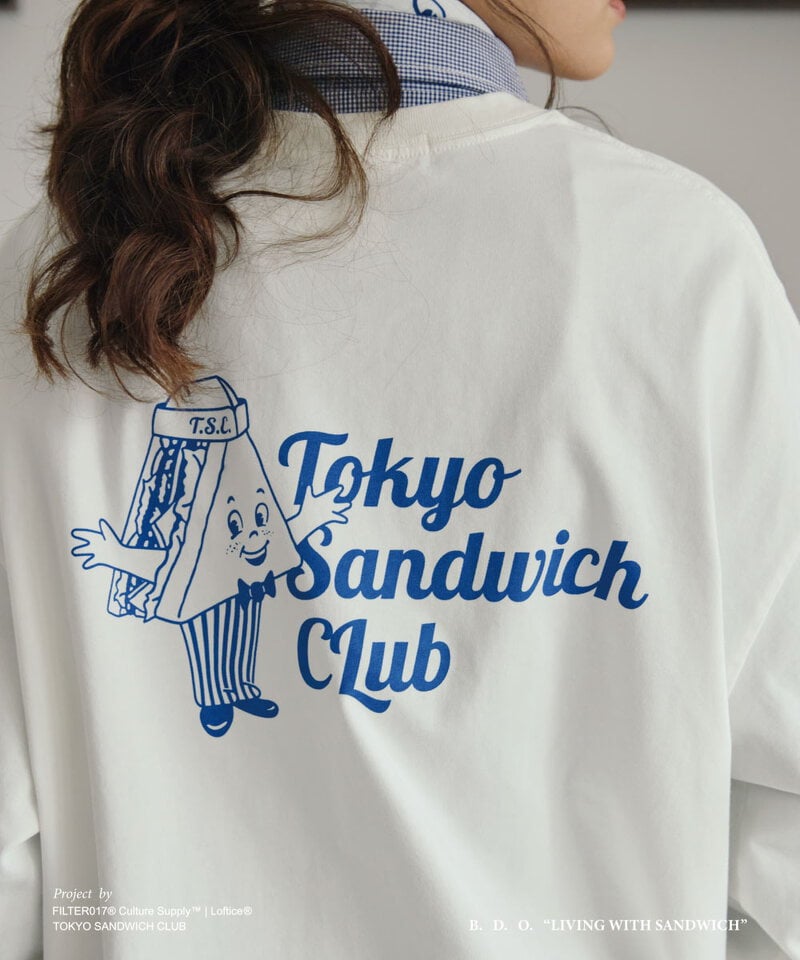 B.D.O. 三明治吉祥物長T