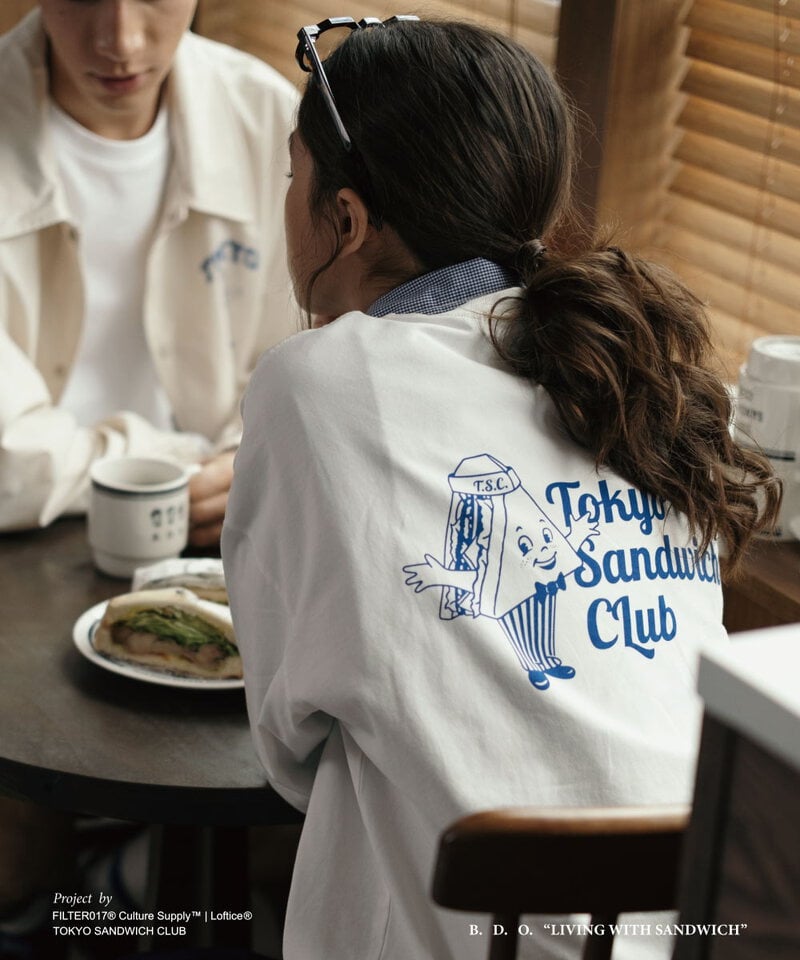 B.D.O. 三明治吉祥物長T