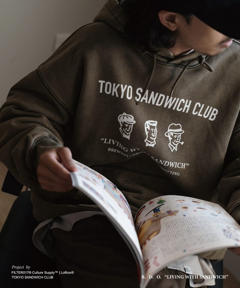 B.D.O. 文化人棉質帽T