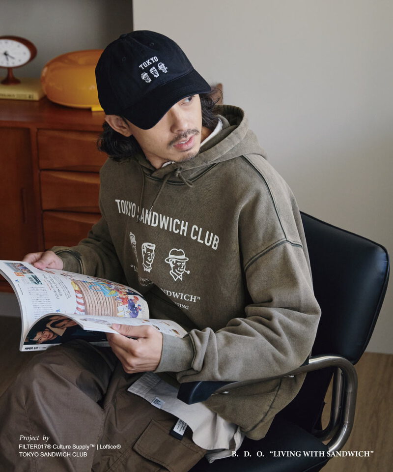 B.D.O. 文化人棉質帽T