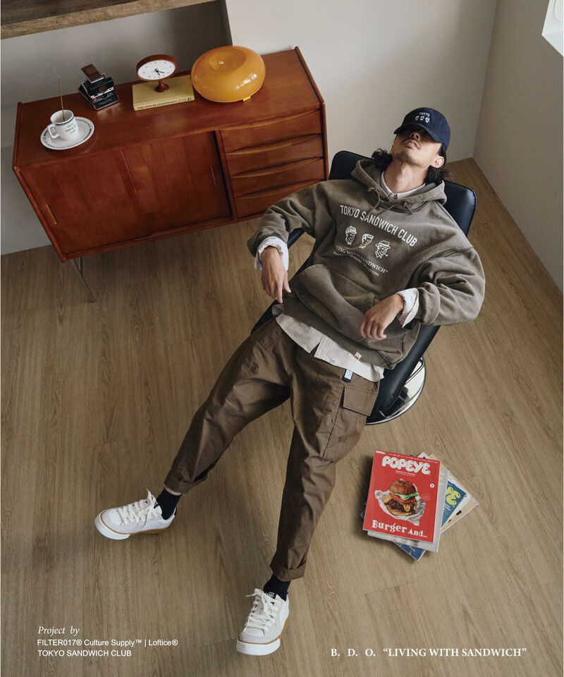 B.D.O. 文化人棉質帽T