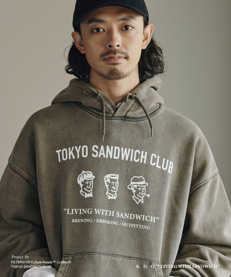 B.D.O. 文化人棉質帽T