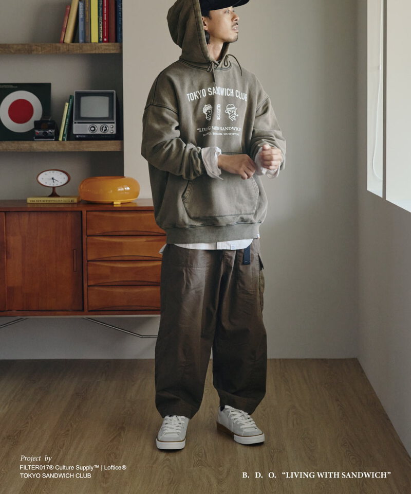 B.D.O. 文化人棉質帽T