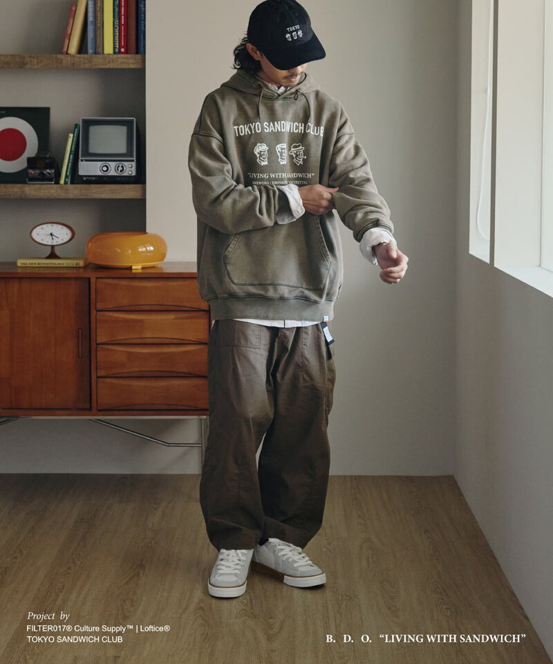 B.D.O. 文化人棉質帽T