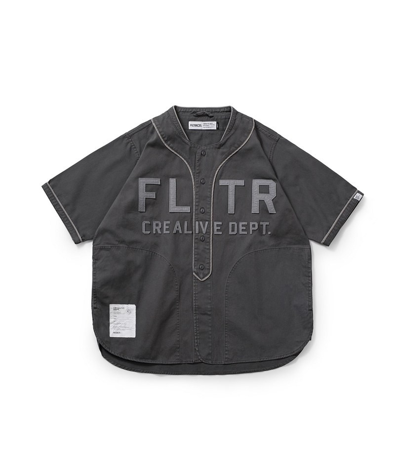FLTR Baseball Shirt 厚磅洗舊棒球衫