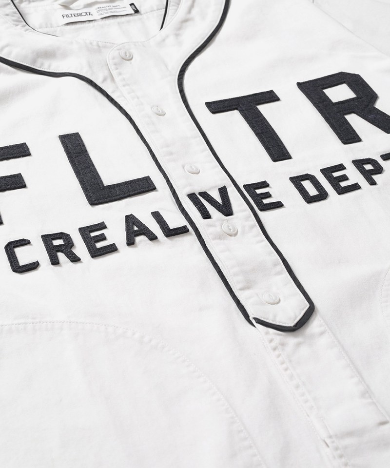 FLTR Baseball Shirt 厚磅洗舊棒球衫