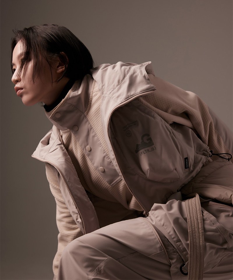 格粒絨半開領罩衫 GRiT(FLTR_Gfleece)High-Neck Sweatshirt
