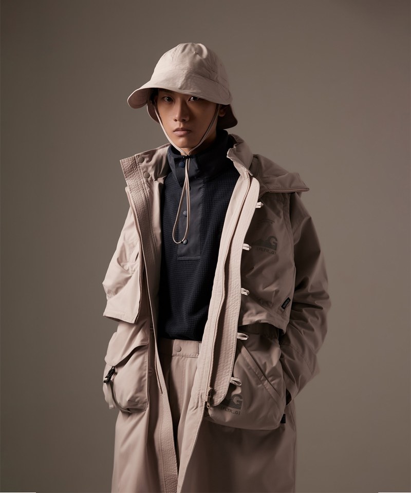 格粒絨半開領罩衫 GRiT(FLTR_Gfleece)High-Neck Sweatshirt