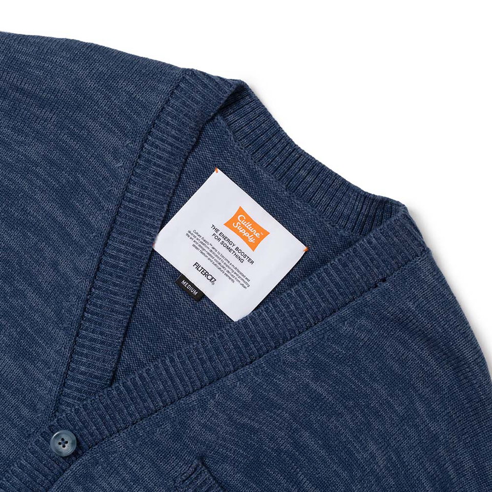 FLT0301-252 DAYS NIGHTS 緹花開襟毛衣