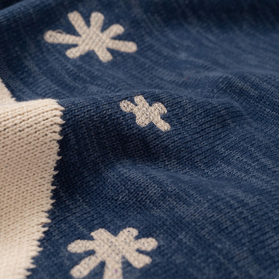 FLT0301-252 DAYS NIGHTS 緹花開襟毛衣