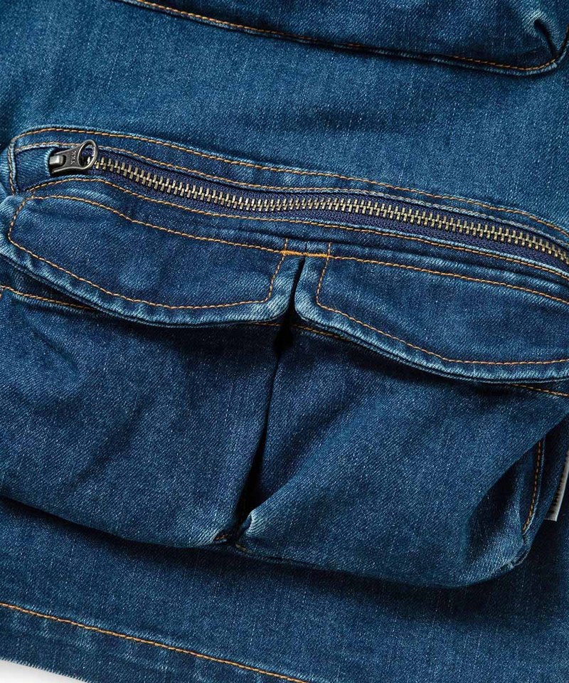 Denim Fishing jacket 水洗丹寧獵裝外套