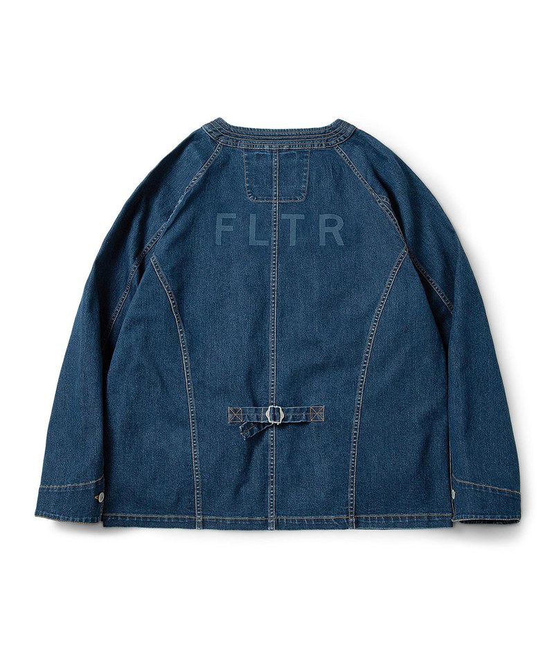 Denim Fishing jacket 水洗丹寧獵裝外套