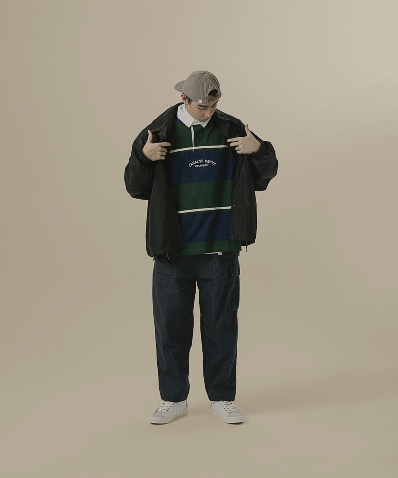 FILTER017 經典標語教練外套 Classic Coach Jacket