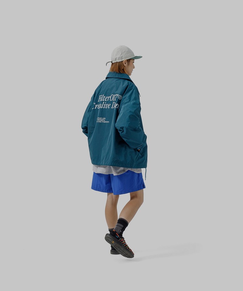 FILTER017 經典標語教練外套 Classic Coach Jacket