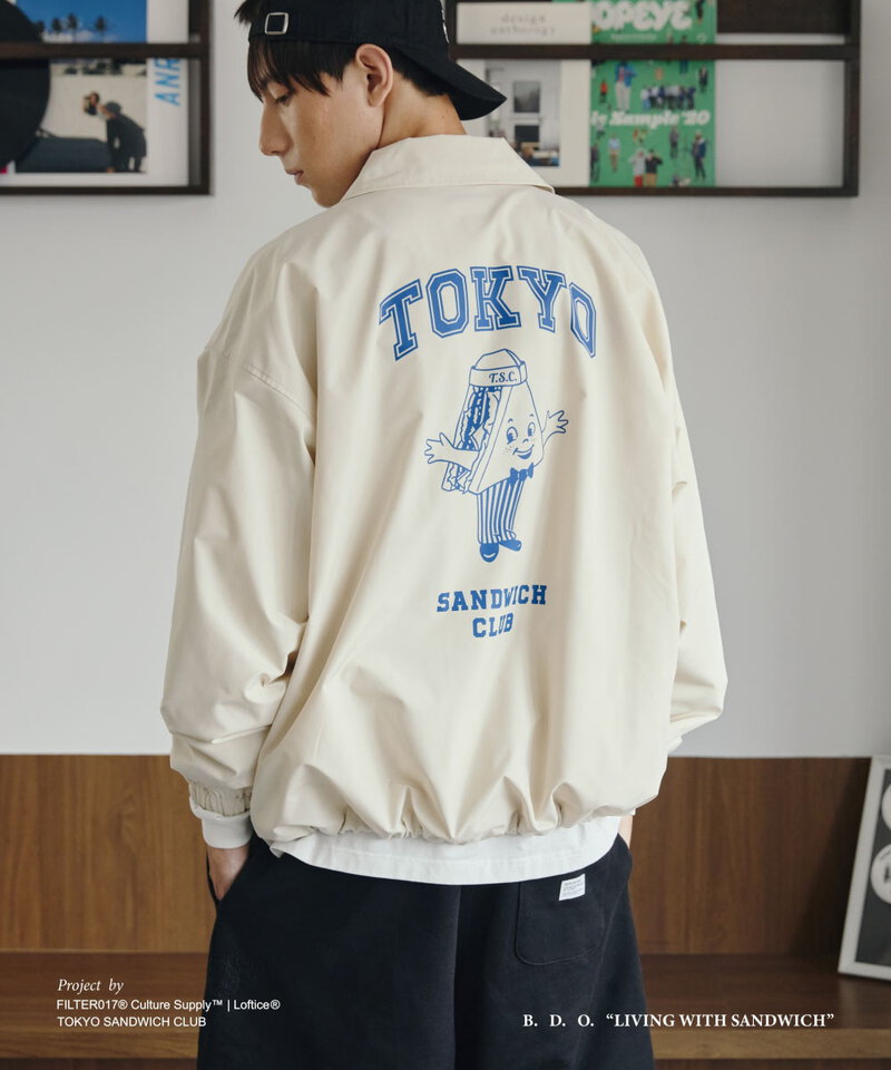 FLT1116-252 B.D.O. 三明治吉祥物教練外套