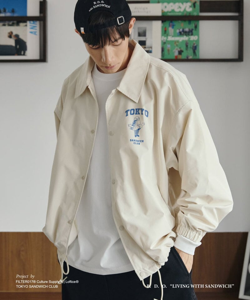 FLT1116-252 B.D.O. 三明治吉祥物教練外套