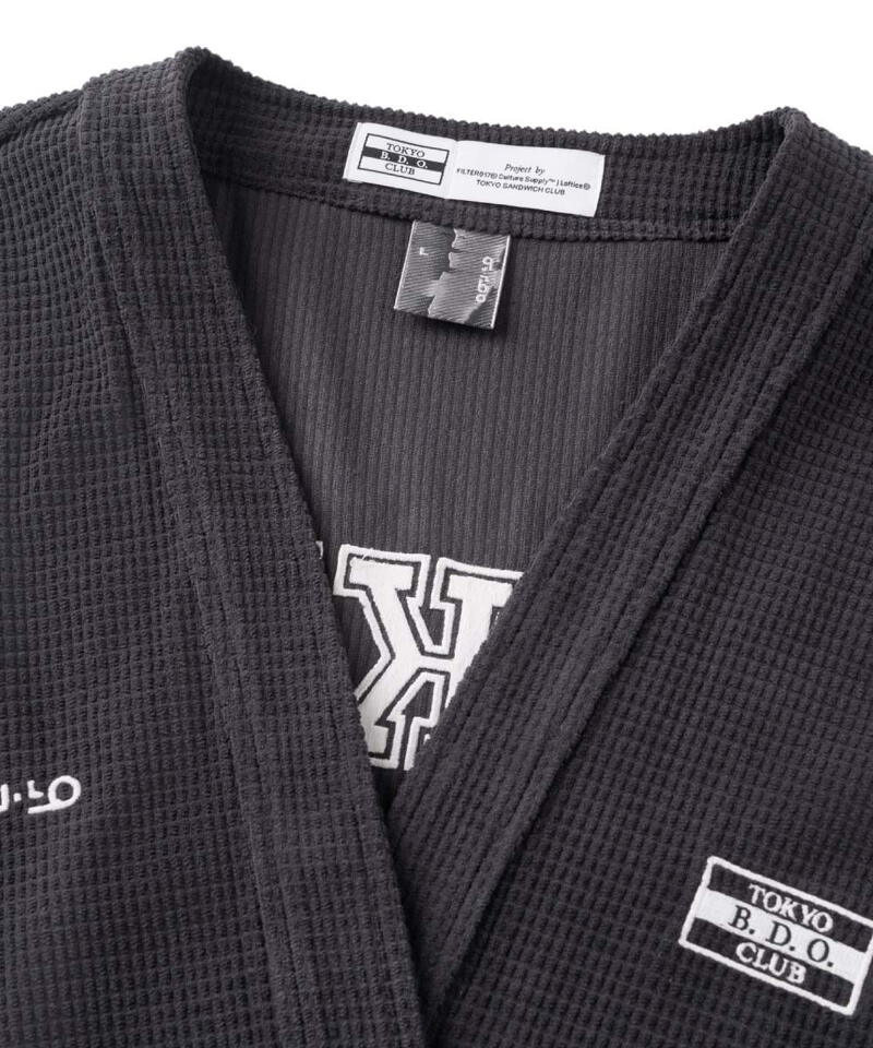 FLT1117-252 B.D.O.三明治吉祥物燈芯絨野良罩衫