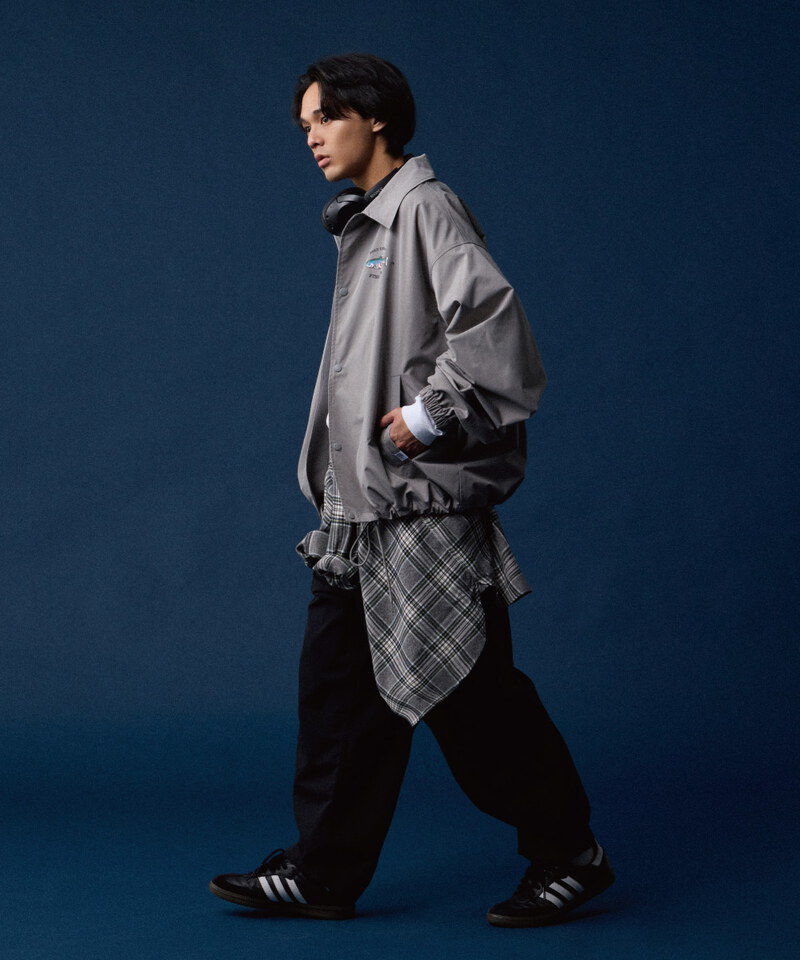 FLT1604-252 不對稱拼接錐型抗撕裂軍褲