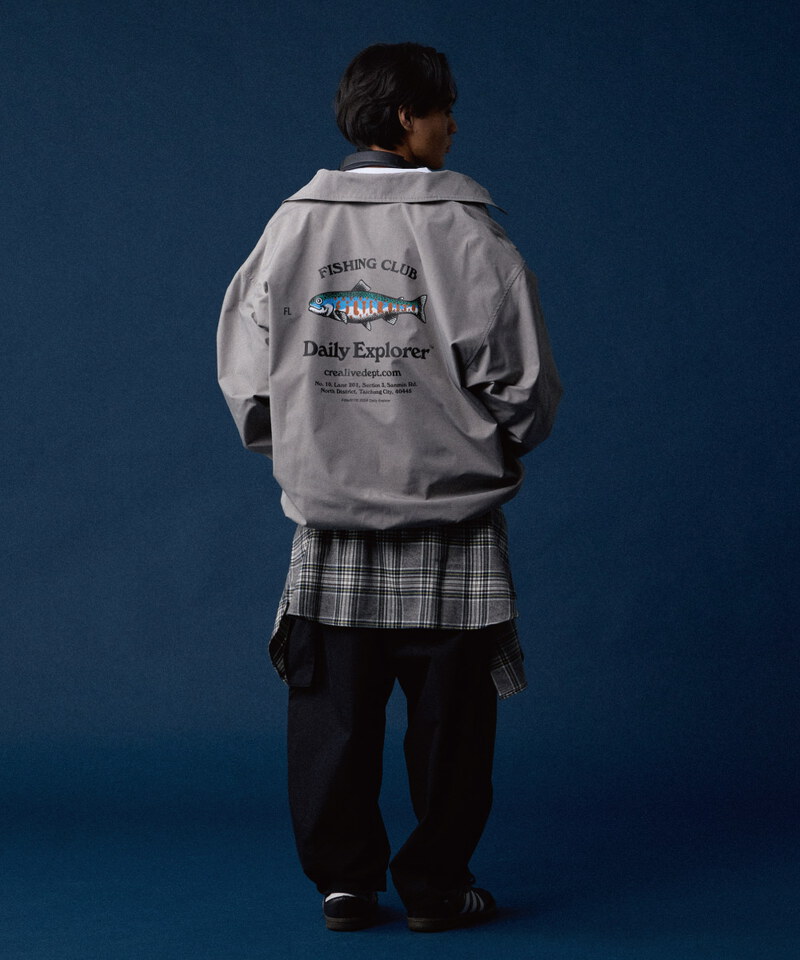 FLT1604-252 不對稱拼接錐型抗撕裂軍褲