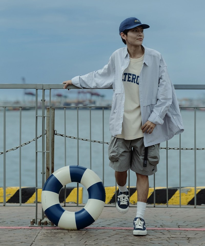 抗撕裂尼龍大口袋短褲