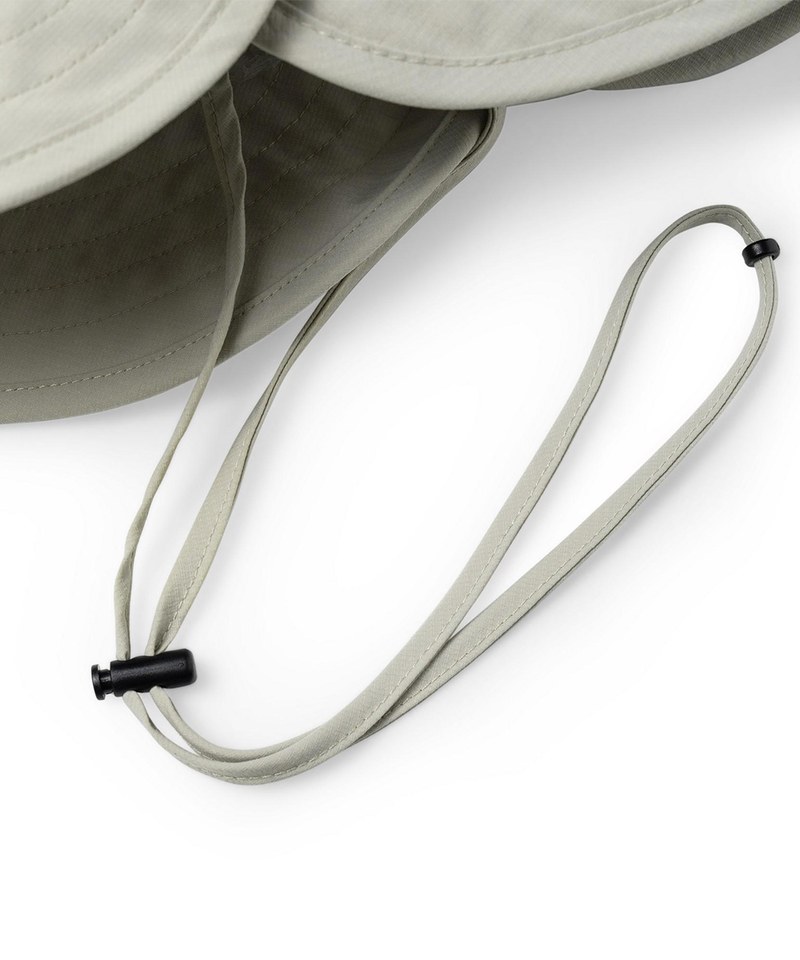 防潑雙向機能帽 GRiT(FLTR_G)Water-Repellent Convertible Bucket Hat