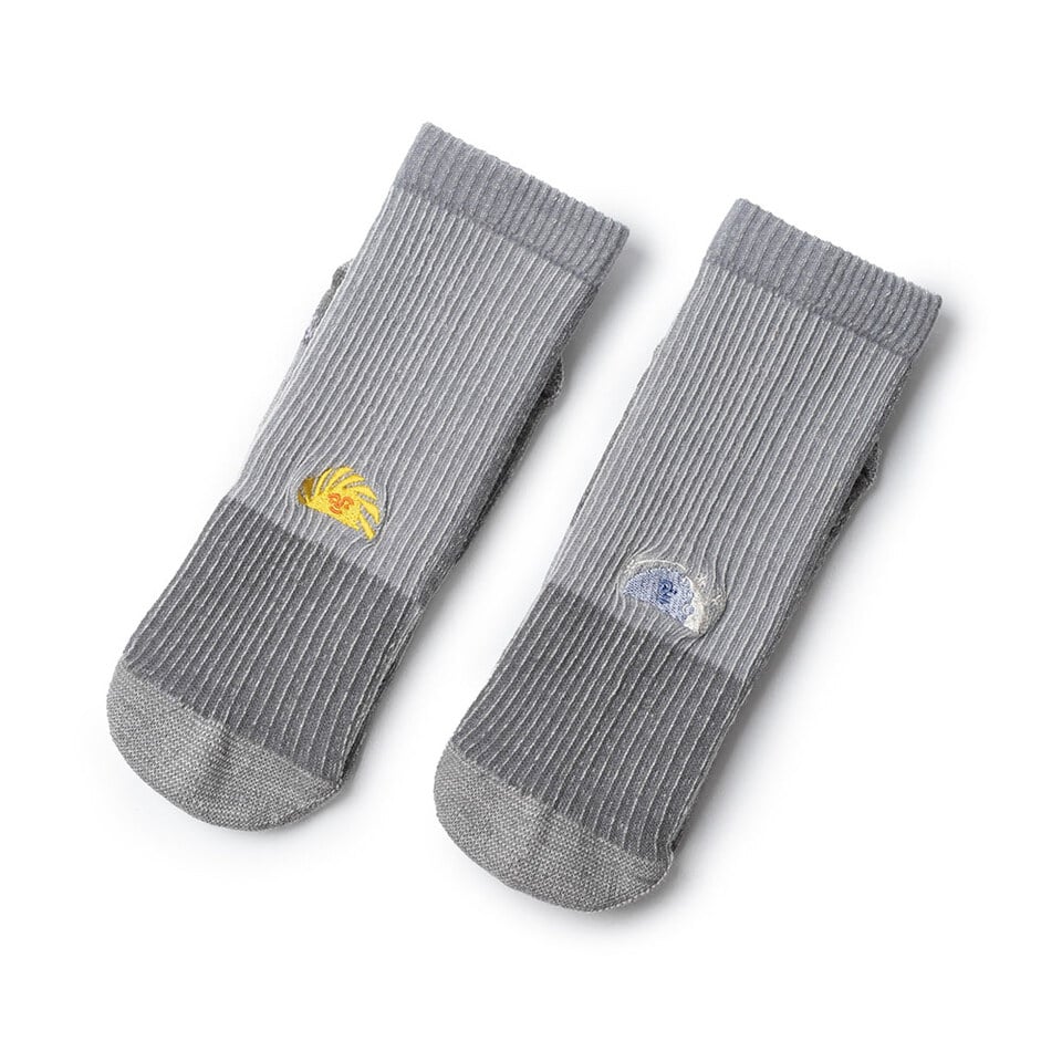 FLT2906-252 Days and Nights 美麗諾刺繡羊毛襪